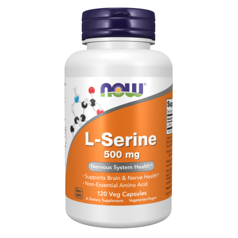 L-Serine 500 mg 120 Veg Capsules L-Serine 500 mg 120 Veg Capsules