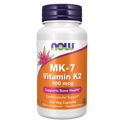 MK-7 Vitamin K-2 100 mcg - 120 Veg Capsules