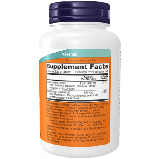 Calcium & Magnesium 100 Tablets Calcium & Magnesium 100 Tablets