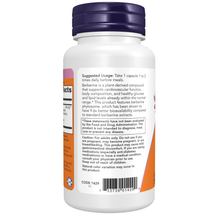 Berberine Phytosome 60 Veg Capsules Berberine Phytosome 60 Veg Capsules