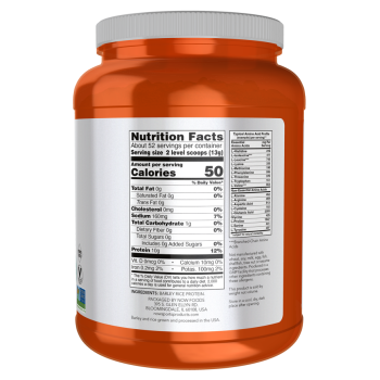 Barley Rice Protein Powder 680g Árpa-rizs fehérje por Barley Rice Protein Powder 680g Árpa-rizs fehérje por