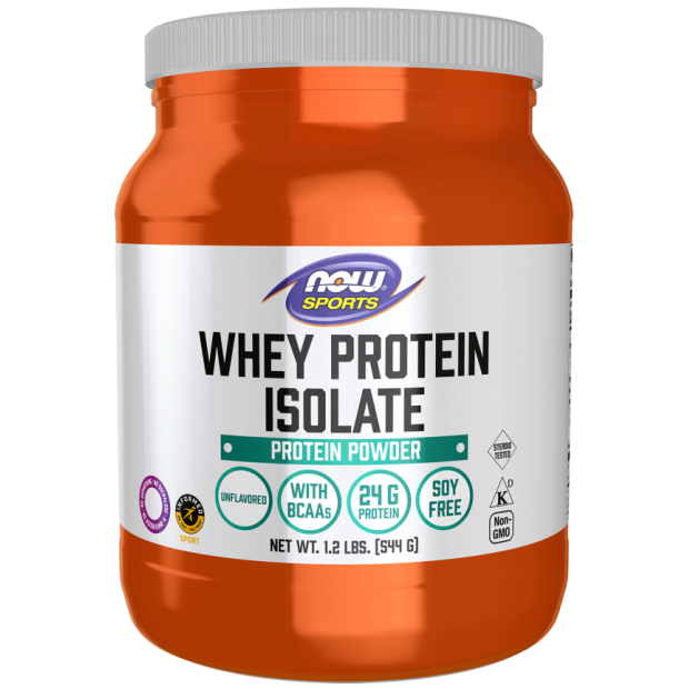 Whey Protein Isolate Unflavored - 1.2 lbs. 544gr.