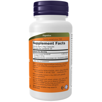 Saccharomyces Boulardii - 120 Veg Capsules