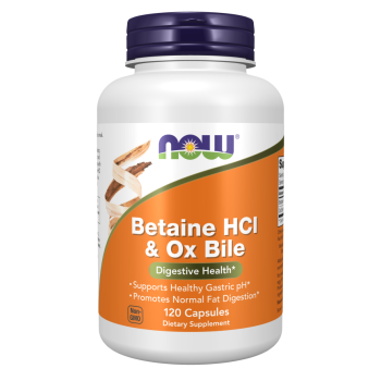 Betaine HCl & Ox Bile 120 Capsules