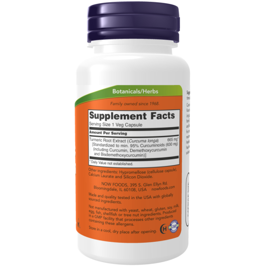 Turmeric Curcumin 60 Veg Capsules