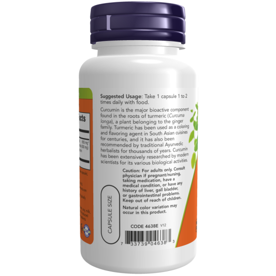 Turmeric Curcumin 60 Veg Capsules