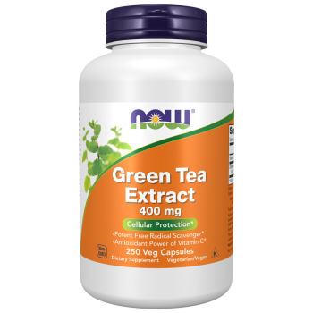 Green Tea Extract 400 mg - 250 Veg Capsules /szavatossági idő: 2026-09-30