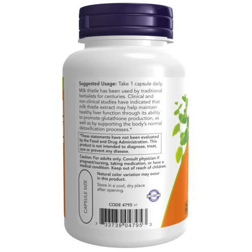 Milk Thistle Extract 750 mg Silymarin (600 mg), Maximum Strength 90 Veg Capsules Máriatövis kivonat Milk Thistle Extract 750 mg Silymarin (600 mg), Maximum Strength 90 Veg Capsules Máriatövis kivonat