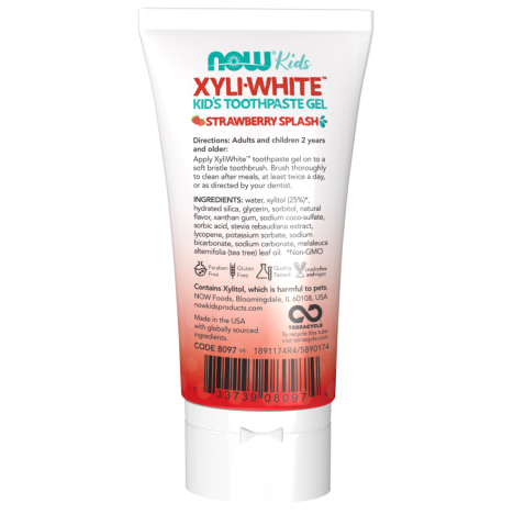 XyliWhite™ Strawberry Splash  fogkrémgél gyerekeknek  (85g)