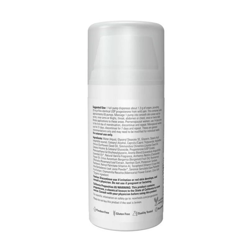 Progesterone from Wild Yam with Lavender Balancing Skin Cream 3 oz. (85 g)