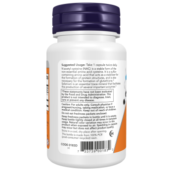 NAC 600 mg - 100 Veg Capsules