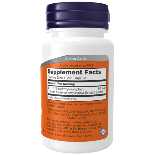 5-HTP 50 mg - 90 Veg Capsules