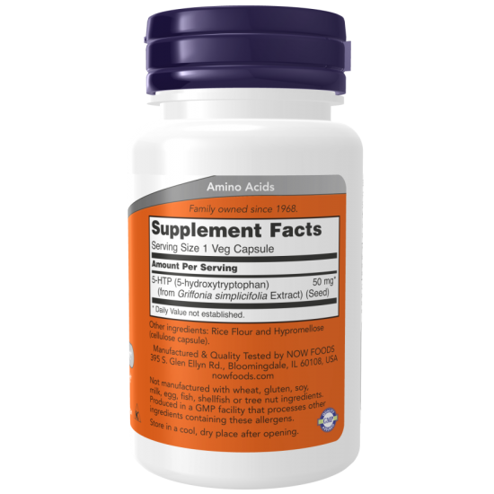 5-HTP 50 mg - 90 Veg Capsules