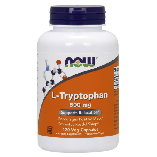 L-Tryptophan 500 mg - 120 Veg Capsules