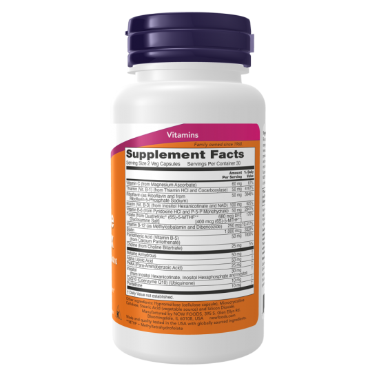 Co-Enzyme B-Complex - 60 Veg Capsules Co-Enzyme B-Complex - 60 Veg Capsules