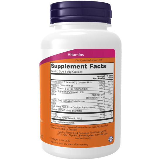 B-100  250 Veg Capsules