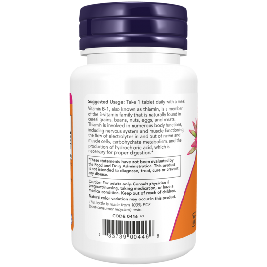 B-1 (Thiamine) 100mg - 100 Tablets