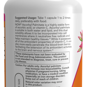 Ascorbyl Palmitate 500 mg - 100 Vcaps®