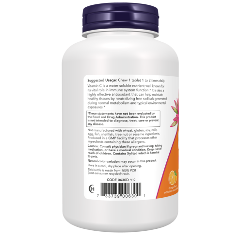 C-500 Orange 100 Chewable Tablets