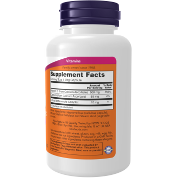 C-500 Calcium Ascorbate-C 250 Veg Capsules