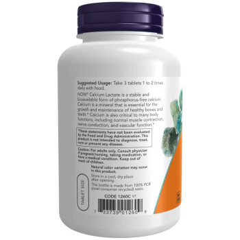 Calcium Lactate 250 Tablets