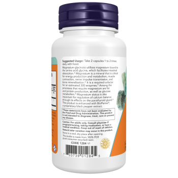 Magnesium Glycinate with BioPerine® 180 Veg Capsules Magnesium Glycinate with BioPerine® 180 Veg Capsules