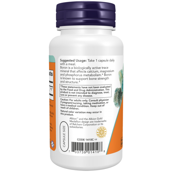 Boron 3 mg - 100 Capsules