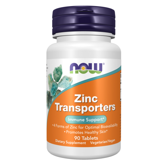 Zinc Transporters 90 Tablets [Zinc Gluconate, L-OptiZinc® Monomethionine, Zinc Picolinate, Zinc Bisglycinate (Albion™)]