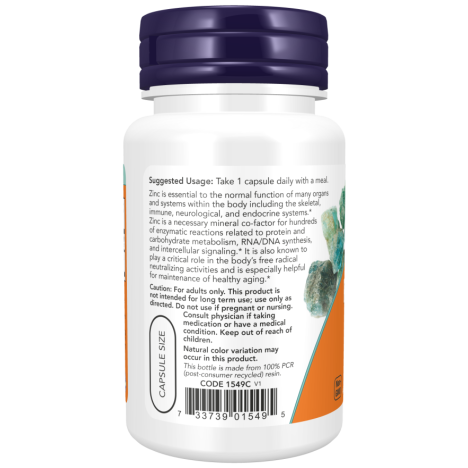 Zinc Picolinate 50 mg - 30 Veg Capsules
