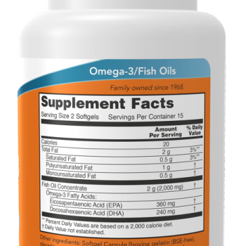 Omega-3 Fish Oil, Molecularly Distilled 200 Softgels / Omega-3 halolaj, molekulárisan desztillált lágyzselatin kapszulák