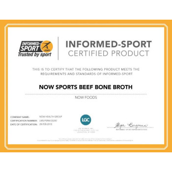 Bone Broth, Beef Powder (544 g)/ Marhakollagén