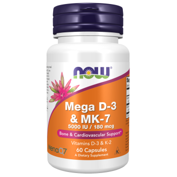 Mega D-3 & MK-7 60 Veg Capsules