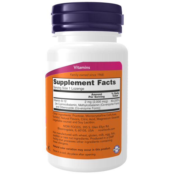 B-12 ( 2,000 mcg ) 100 Lozenges