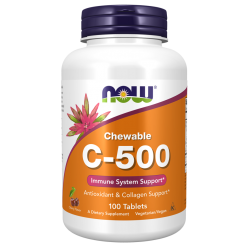 C-500 Cherry 100 Chewable Tablets 