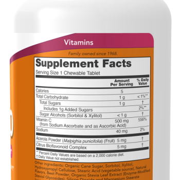 C-500 Cherry 100 Chewable Tablets