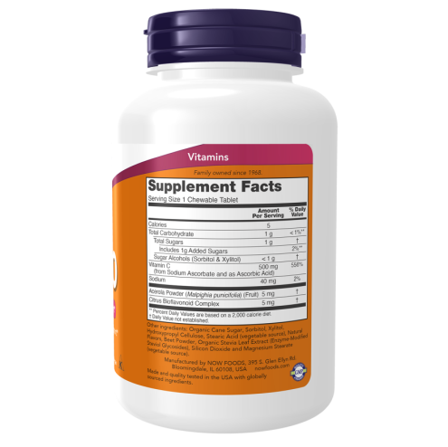 C-500 Cherry 100 Chewable Tablets