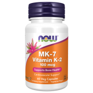 MK-7 Vitamin K-2 100 mcg - 60 Veg Capsules 