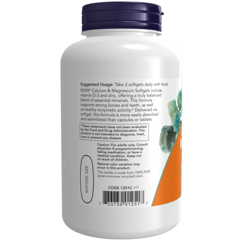 Calcium & Magnesium - 120 Softgels