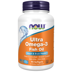 Ultra Omega-3 Fish Oil (Bovine Gelatin) 90 Softgels