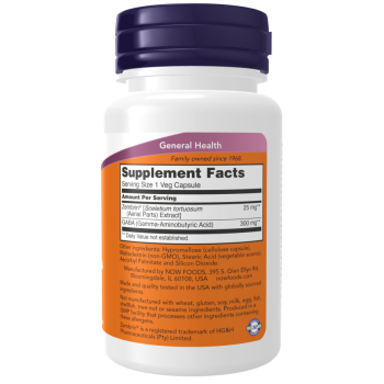 Calm & Focus with Zembrin® & GABA 60 Veg Capsules