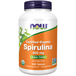 Spirulina 500 mg - 500 Tablets Organic Spirulina (Non-GMO). Spirulina 500 mg - 500 Tablets Organic Spirulina (Non-GMO).