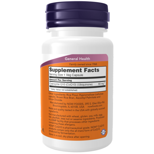CoQ10 60 mg - 60 Veg Capsules