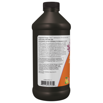 Liquid Glucosamine & Chondroitin with MSM - 16 oz. /szavatossági idő: 2026-10-31