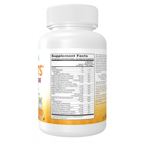 Kid Vits™ Berry Lemonade Chewable Tablets 120 vegetáriánus rágótabletta