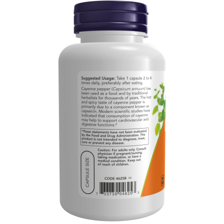 Cayenne 500 mg 100 Veg Capsules