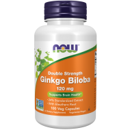 Ginkgo Biloba, Double Strength 120 mg -100 Veg Capsules Ginkgo Biloba, Double Strength 120 mg -100 Veg Capsules