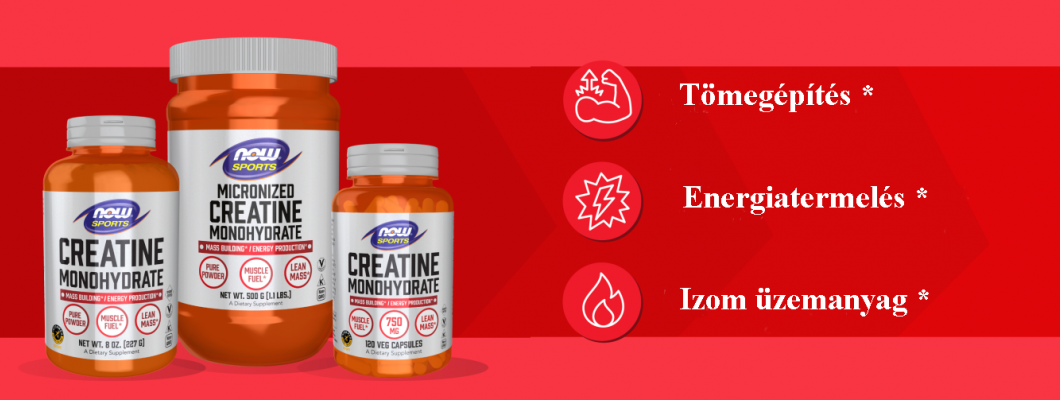 Tudományosan alátámasztott kreatin-monohidrát