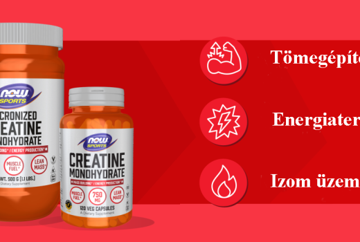 Tudományosan alátámasztott kreatin-monohidrát