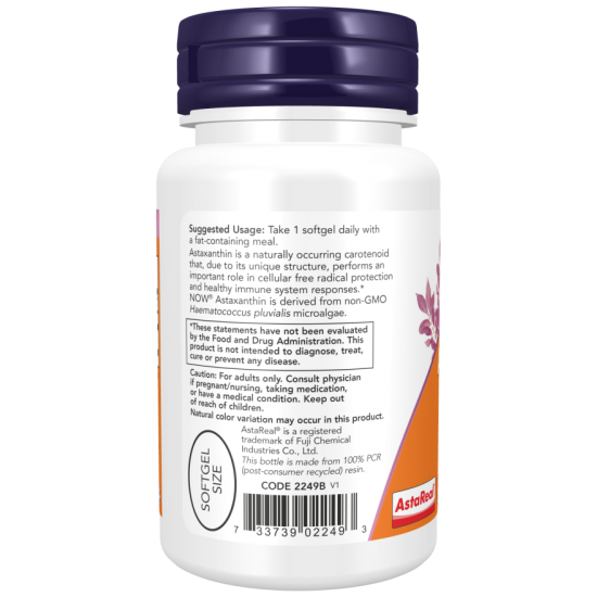 Astaxanthin Extra Strength 10 mg - 60 Softgels
