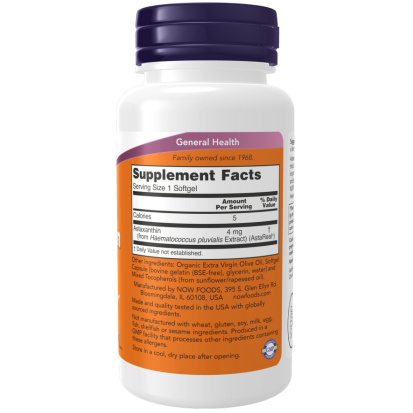 Astaxanthin 4 mg 90 Softgel